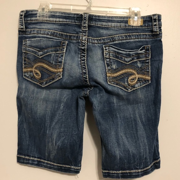 See Thru Soul Jean Shorts Size 32 - Picture 2 of 3
